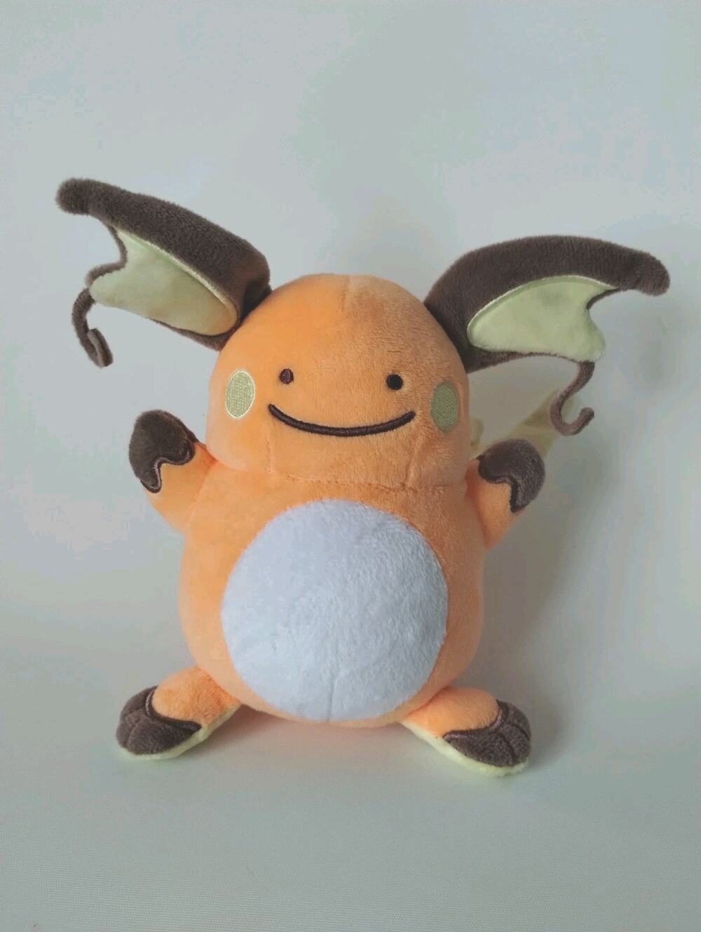 6" Pokemon Center Limited Raichu Transform! Ditto Plush Doll (2016)